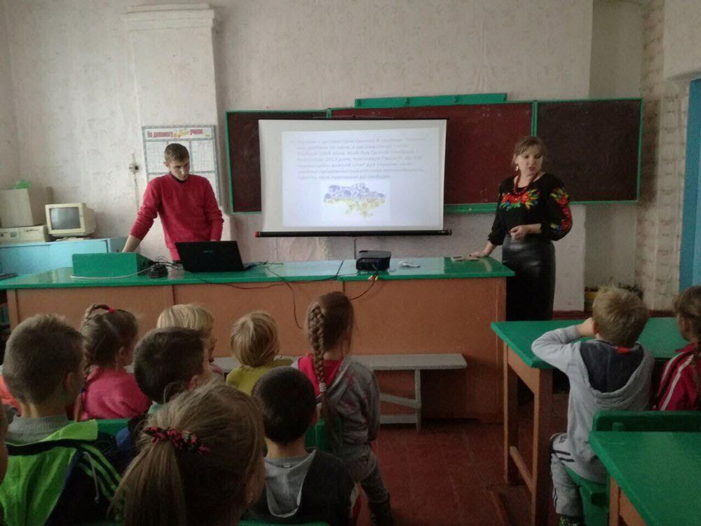 Благодійний фонд «Рідне Грано» провів косметичний ремонт Ільмівської школи